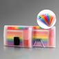 Preview: Großhandel B2B Mini Regenbogen A6 Sortierordner Mehrfach Sortiermappen Tasche